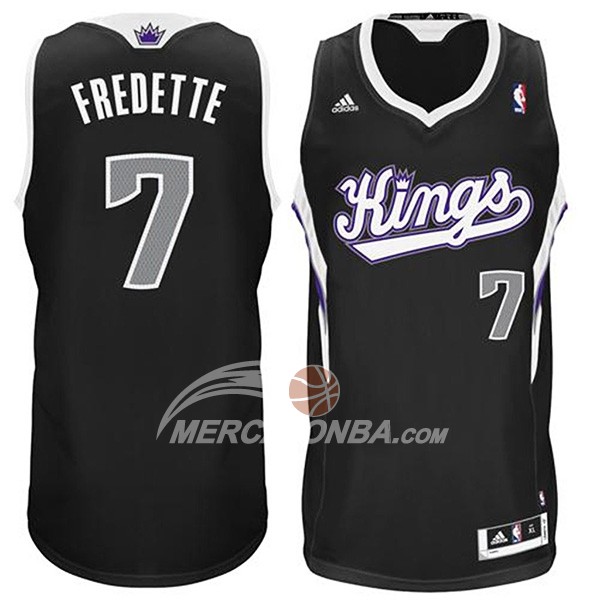 Maglia NBA Fredette Sacramento Kings Negro